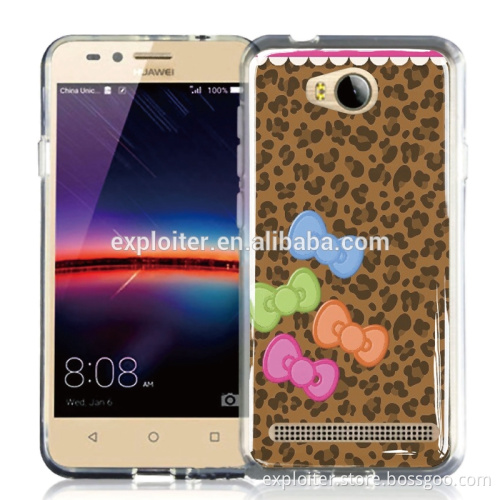 Free sample ultra thin soft epoxy custom printed case for huawei y3 case